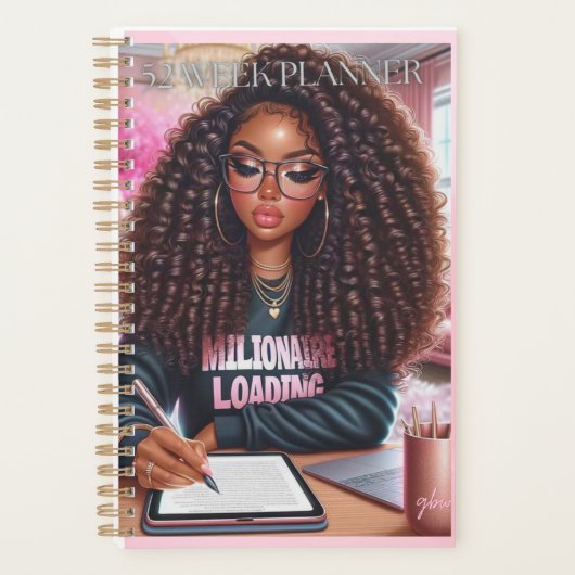 52週のプランナー読み込み プランナー手帳 (正面)