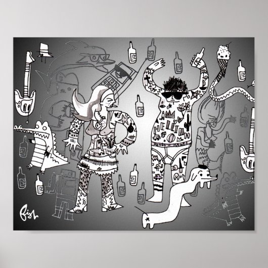 52週間タトゥー ポスター (正面)