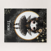 520個 |ゴシック女子かわいいチビ(小さくかわいく書いた感じ)かわいいカスタム ジグソーパズル (横)