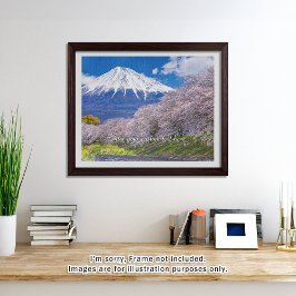 [520] Mt.Fuji – Morning Light on the Cherry Path ジグソーパズル