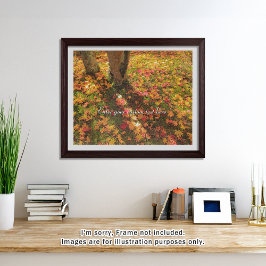 [520] Quiet Beauty – Maple Leaves on Green Moss ジグソーパズル