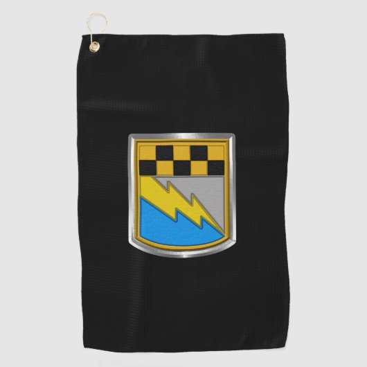 525軍隊情報旅団パッカスタマイズチ ゴルフタオル (正面)