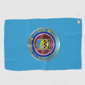 525軍隊情報旅団 ゴルフタオル (横)