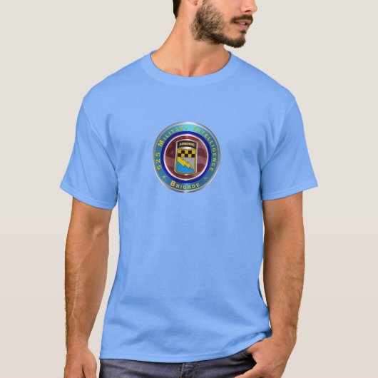 525軍隊情報旅団"空中" Tシャツ (正面)