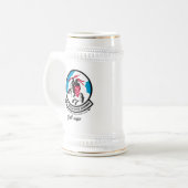 526thビールステインカスタムなw/callの印 ビールジョッキ (正面左)