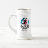526thビールステインカスタムなw/callの印 ビールジョッキ (左)