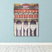 527-99離れパラッツォディテオドリコの翼， 527-99 キャンバスプリント (インサイチュ (ウッドフロア))