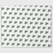 528 herztハート ラッピングペーパー (フラット)