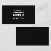 52.もし今のシームリッパーが良い時間ではない見る 名刺 (正面/裏面)