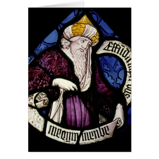 52: 予言者Ezekiel、15世紀のRoundel (正面)