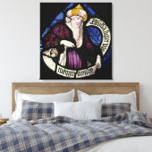 52：預言者エゼキエルのラウンデル， 15世紀 キャンバスプリント (インサイチュ (寝室))