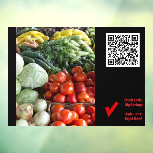 52.00' * 37.56'食料品店の窓が閉まっている ウィンドウサイン (シート3)