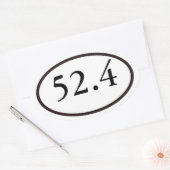 52.4 楕円形シール (封筒)