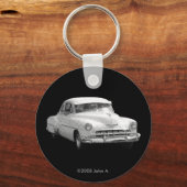 '52 Chevy Deluxeモノキーチェーン キーホルダー (正面)