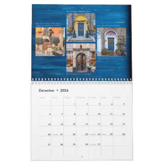 52 Doors of the World: 2026 Fan Faves Calendar  カレンダー