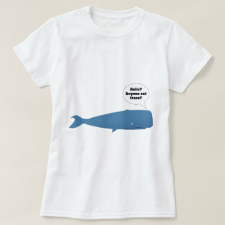 52 Hertz -世界の最も孤独なクジラ Tシャツ