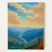 52 With A View New Hampshire Mountain Peaks Summit プランナー手帳 (裏面)