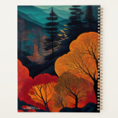 52 With A View New Hampshire Mountain Peaks Summit プランナー手帳 (裏面)