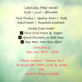 52" x 72" スーパー窓用シール ウィンドウサイン (シート3)