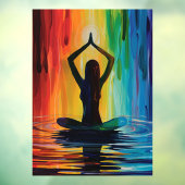 52" x 72" Yoga  ウィンドウサイン (シート3)