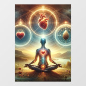 52" x 72" Yoga  ウィンドウサイン (シート)