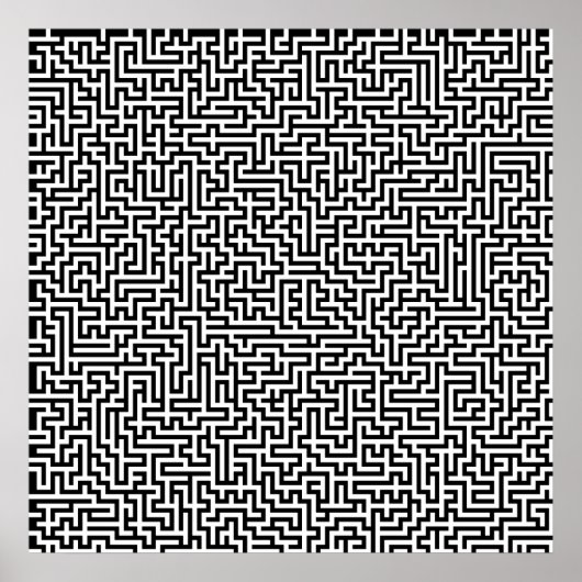 52x52またはより小さいポスターマカスタマイズーズ1白! ポスター (正面)