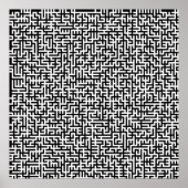 52x52またはより小さいポスターマカスタマイズーズ2白! ポスター (正面)