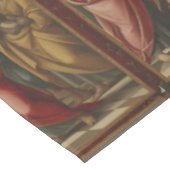 52x70 Cotton Nativity Christmas Tablecloth テーブルクロス (アングル)