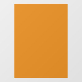 52x72 Solid Orange Partial Transparent Design ウィンドウサイン