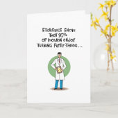 53おもしろい番目の誕生日 カード (黄色い花)