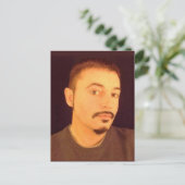 53歳の自画像1/2ポストカード ポストカード (スタンド正面)