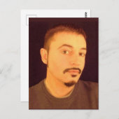 53歳の自画像1/2ポストカード ポストカード (正面/裏面)