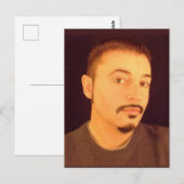 53歳の自画像1/2 ポストカード (正面/裏面)