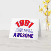 53歳の誕生日デザイン カード (黄色い花)