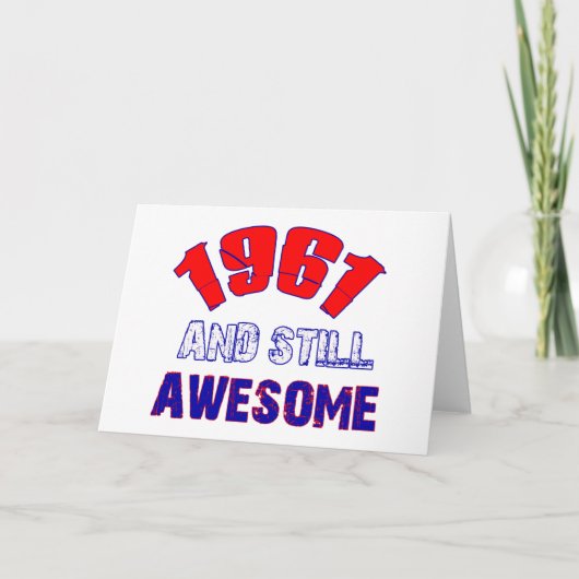 53歳の誕生日デザイン カード (正面)