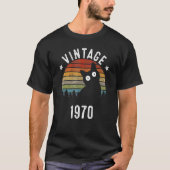 53歳の誕生日ヴィンテージ1970年53歳 Tシャツ (正面)