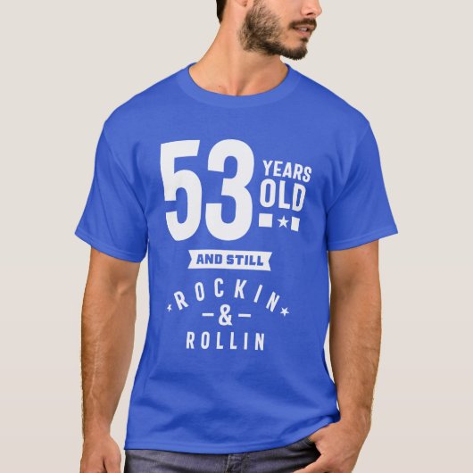 53歳の贈り物 |第53誕生日ギフトアイディア Tシャツ (正面)