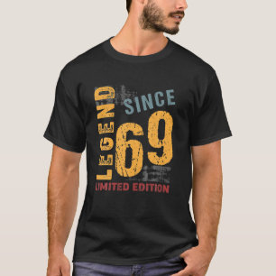 53歳ヴィンテージ1969 53番目の誕生日装飾 Tシャツ
