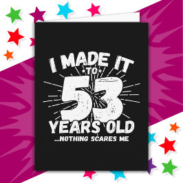 53歳皮肉ミームおもしろい53誕生日 カード