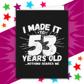 53歳皮肉ミームおもしろい53誕生日 カード