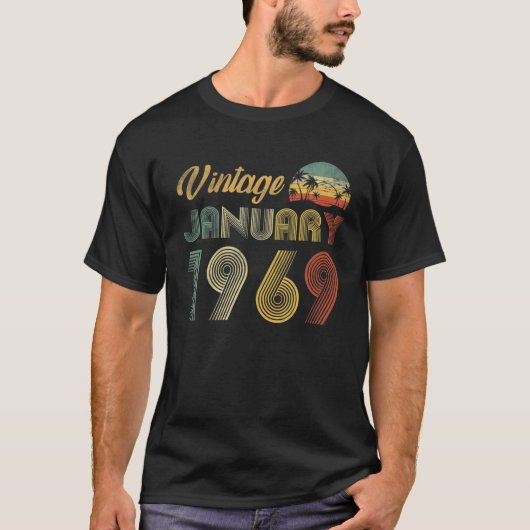 53歳贈答ヴィンテージ1969年限定53T Tシャツ (正面)