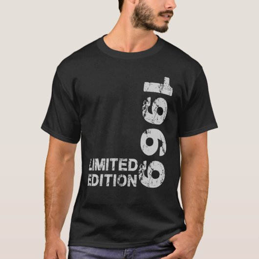 53歳1969年53誕生日 Tシャツ (正面)
