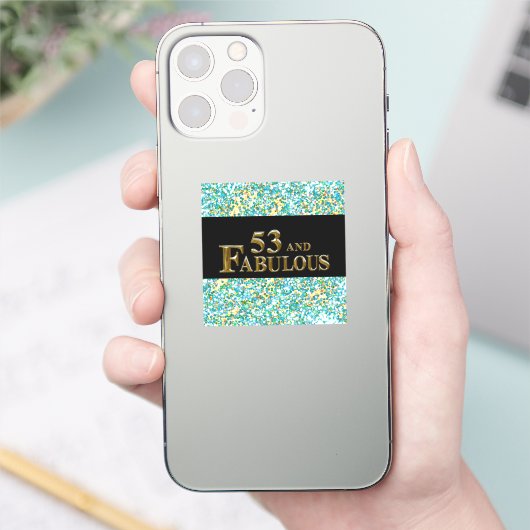 53番目の誕生日 シール (スマートフォン)