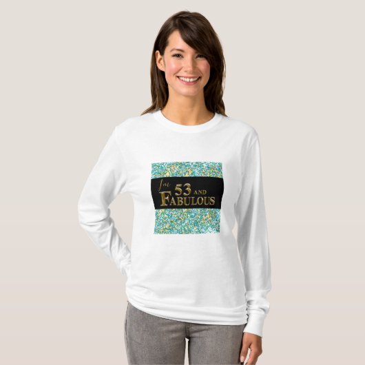 53番目の誕生日 Tシャツ (正面フル)