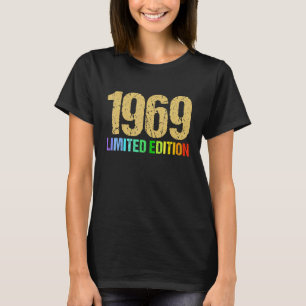 53誕生日レディースメンズ53年1969 4 Tシャツ