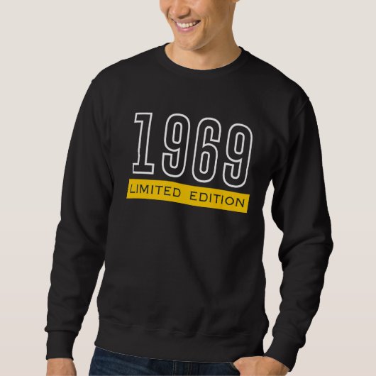 53誕生日レディースメンズ53年1969 7 スウェットシャツ (正面)