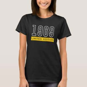 53誕生日レディースメンズ53年1969 7 Tシャツ