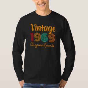53誕生日ヴィンテージ1969年誕生日1969元 Tシャツ
