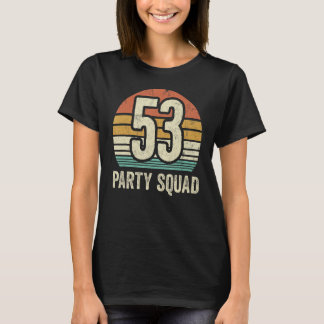 53誕生日53パーティークルー分隊53日目グループBi Tシャツ