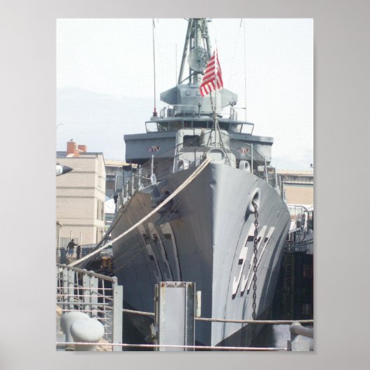 537 U.S.S. Sullivans ポスター (正面)